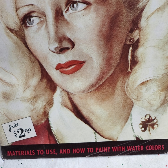 How To Do Water Colors Materials to Use and How to Paint with Watercolors #5 Vtg - Picture 11 of 16